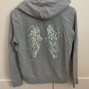 Victoria secret zip up sweater